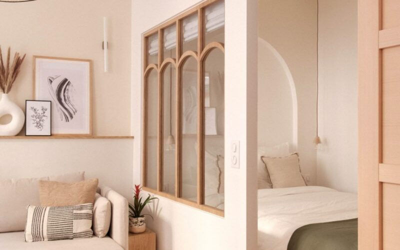 Aménagement studio de 20 metres carrés