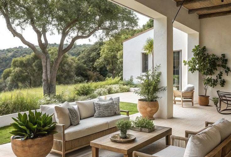 La terrasse, une piece de vie