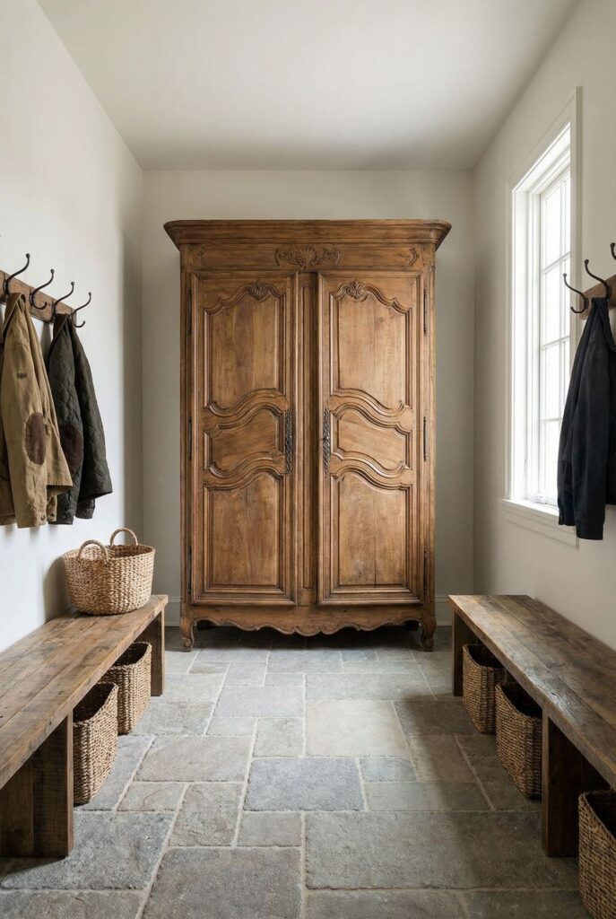 ancienne armoire rénové et design