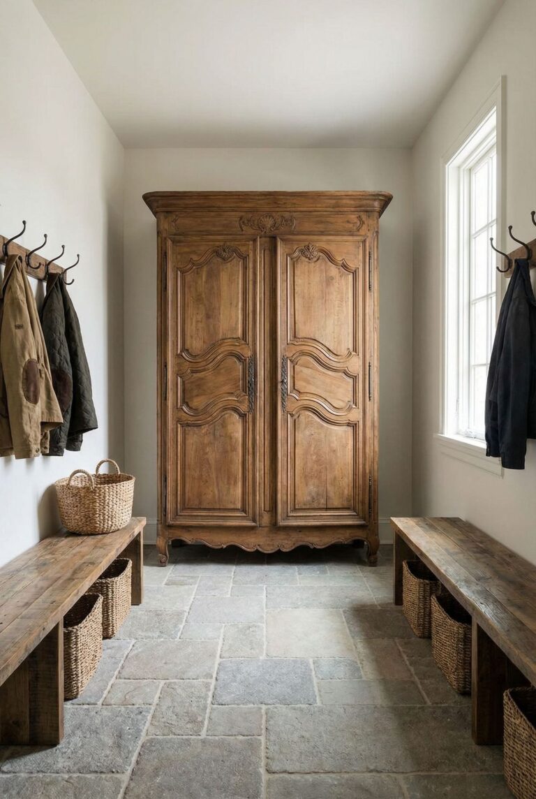 ancienne armoire rénové et design