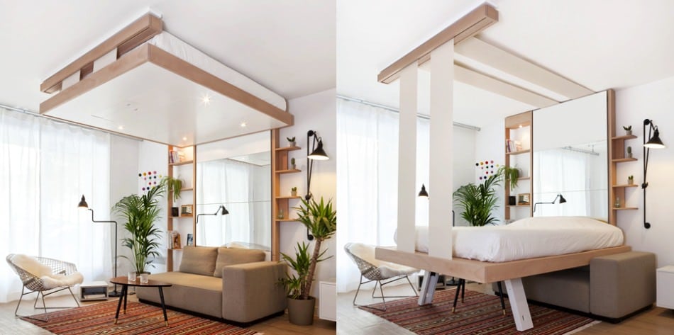 exploiter l'espace d'une petite pièce