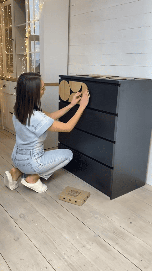 Relooker la commode Malm IKEA