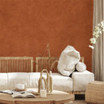 papier peint teintes terre et argile inspirées du Sud