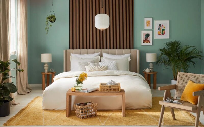 Aménagement grande chambre adulte