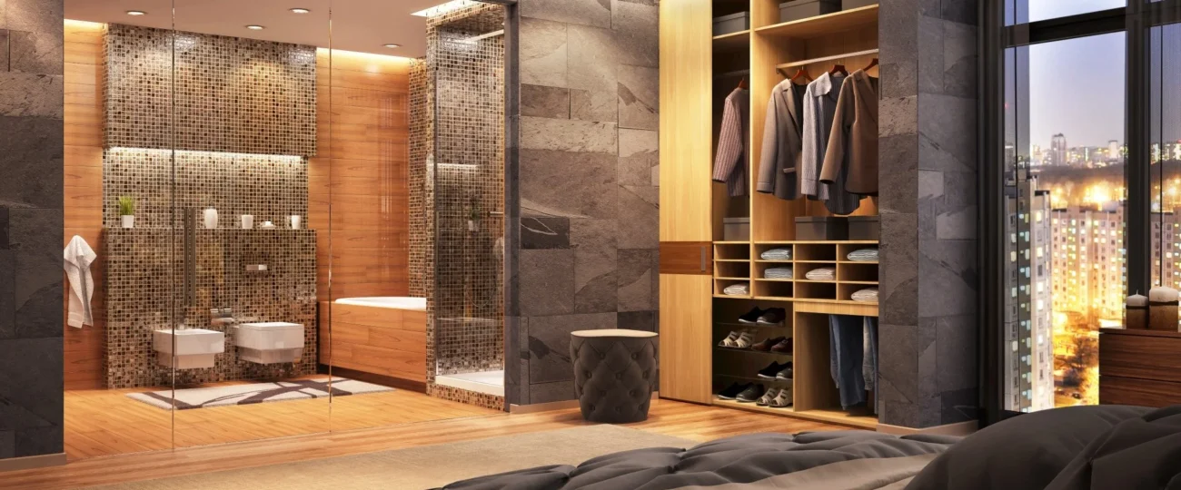 Suite parentale avec dressing et salle de bain : le guide complet pour réussir son aménagement