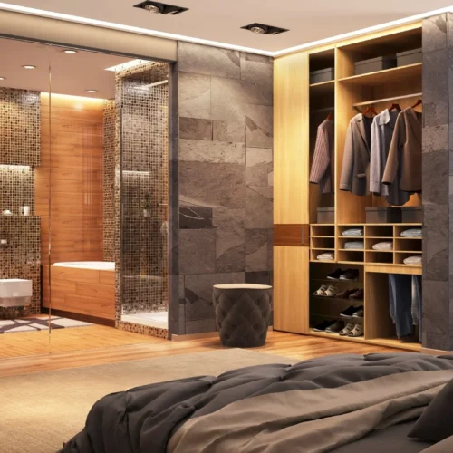 Suite parentale avec dressing et salle de bain : le guide complet pour réussir son aménagement
