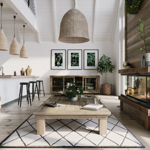 Comment réussir une décoration scandinave dans un appartement peu lumineux