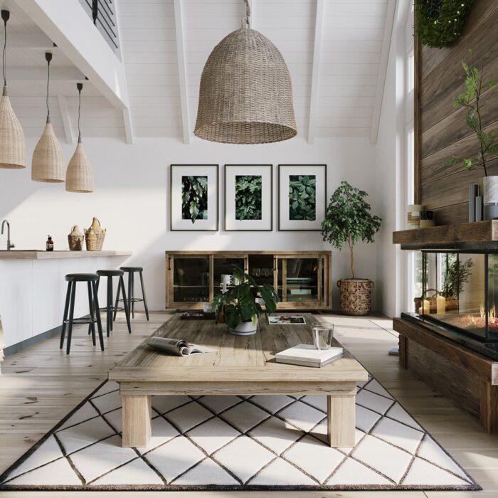 Comment réussir une décoration scandinave dans un appartement peu lumineux