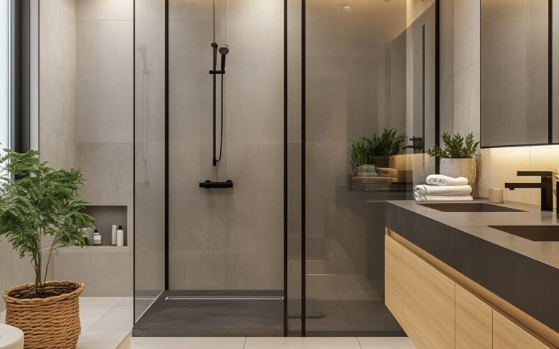 Aménagement salle de bain ultra moderne