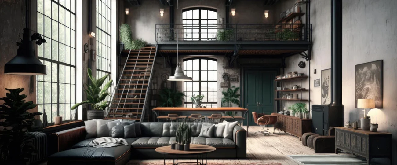 Comment créer un salon industriel réussi sans habiter dans un loft