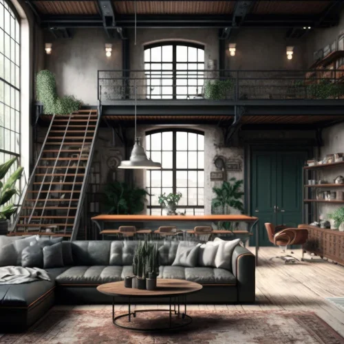 Comment créer un salon industriel réussi sans habiter dans un loft