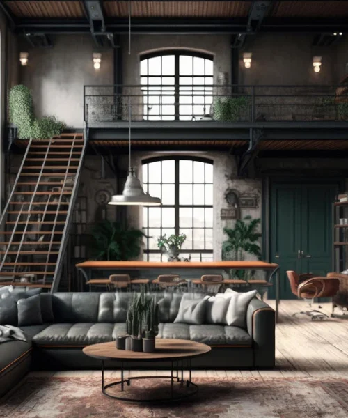 Comment créer un salon industriel réussi sans habiter dans un loft