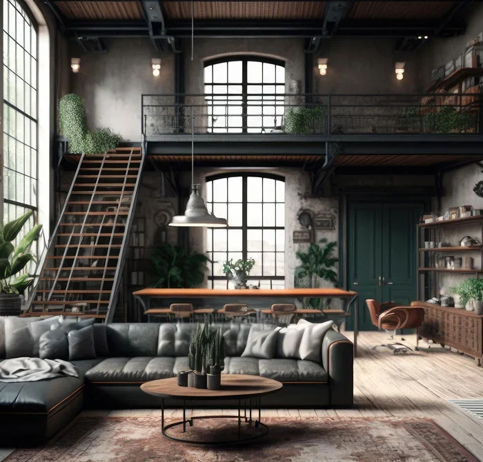 Comment créer un salon industriel réussi sans habiter dans un loft