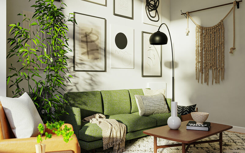 Décorer un petit salon