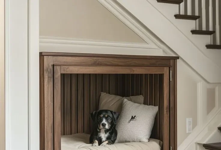 Niche chien sous escalier